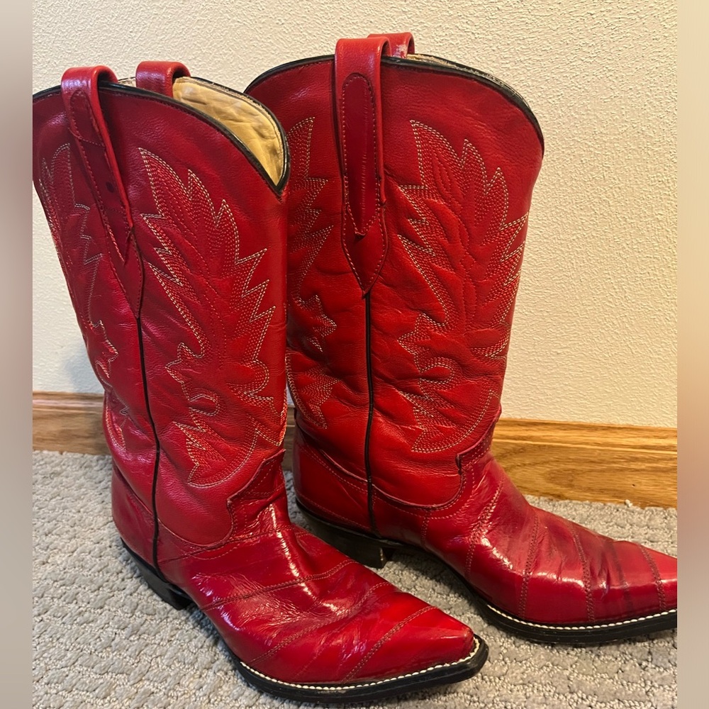 Corral Eel Skin Boots
